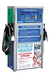 Coin Operated Steam Car Wash Machine Package