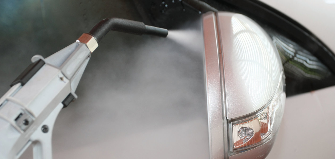 Best practices for steam cleaning on cars